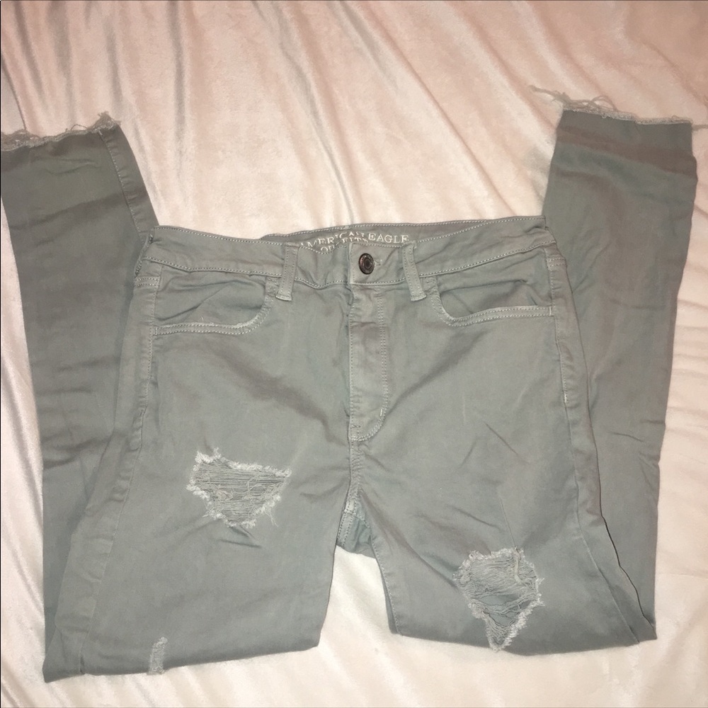 American Eagle Distressed Jeggings